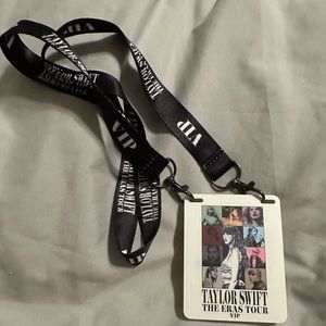 Taylor Swift Eras Tour Vip lanyard